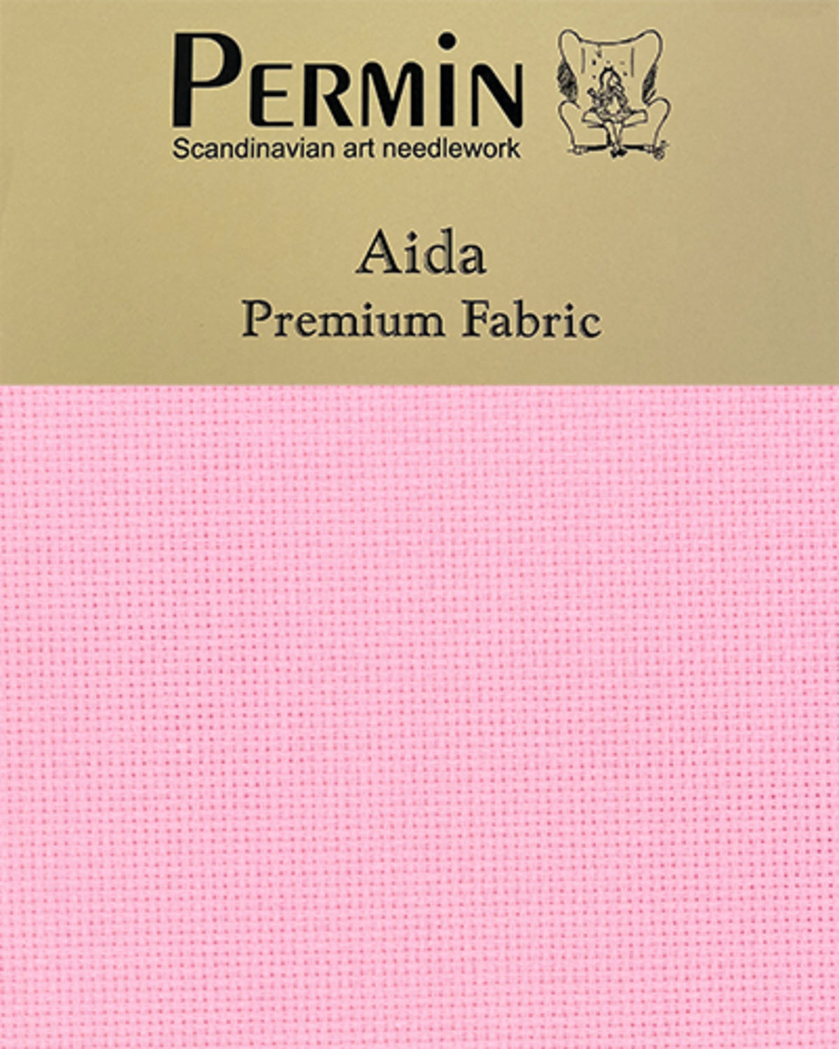 Aida 5,4 tråd – (43 x 50 cm) - Rose