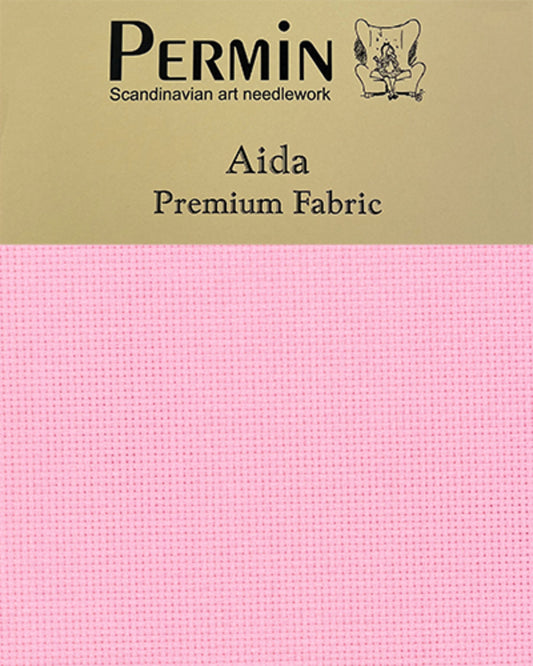 Aida 5,4 tråd – (43 x 50 cm) - Rose