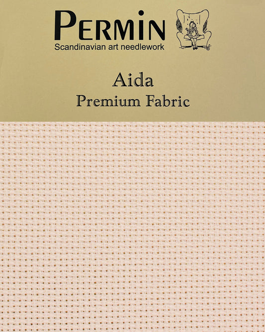 Aida 5,4 tråd – (43 x 50 cm) - Icelandic beige
