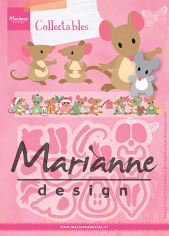 Marianne Design die – “Eline’s Mice Family”