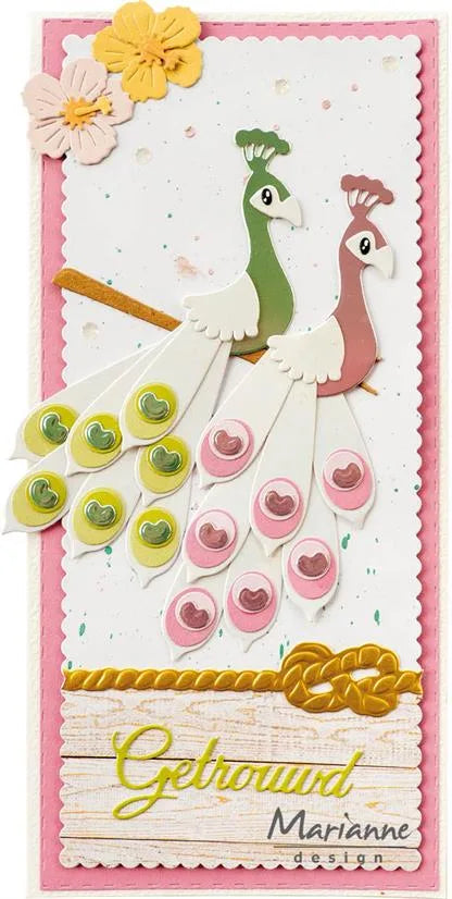Marianne Design die – “Eline’s Peacock”