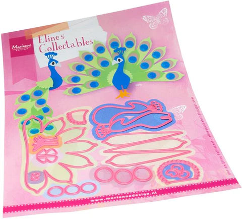 Marianne Design die – “Eline’s Peacock”
