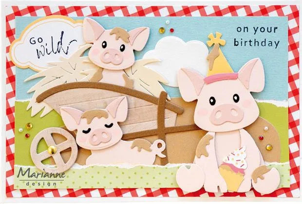 Marianne Design die –  “Eline’s Pig Family”