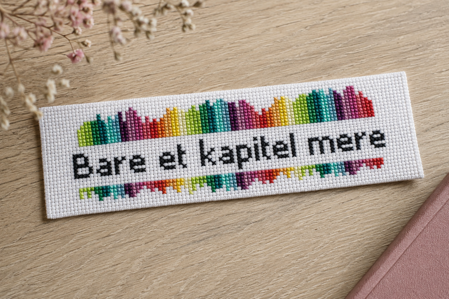 Mønster til Download - Bogmærke - Bare et kapitel mere