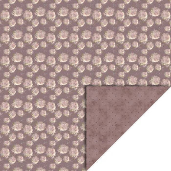 Felicita Design karton – 30×30 cm - Roser gammelrosa
