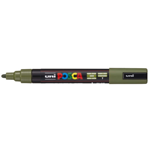 UNI POSCA MARKER PC-5M - 07 khaki green