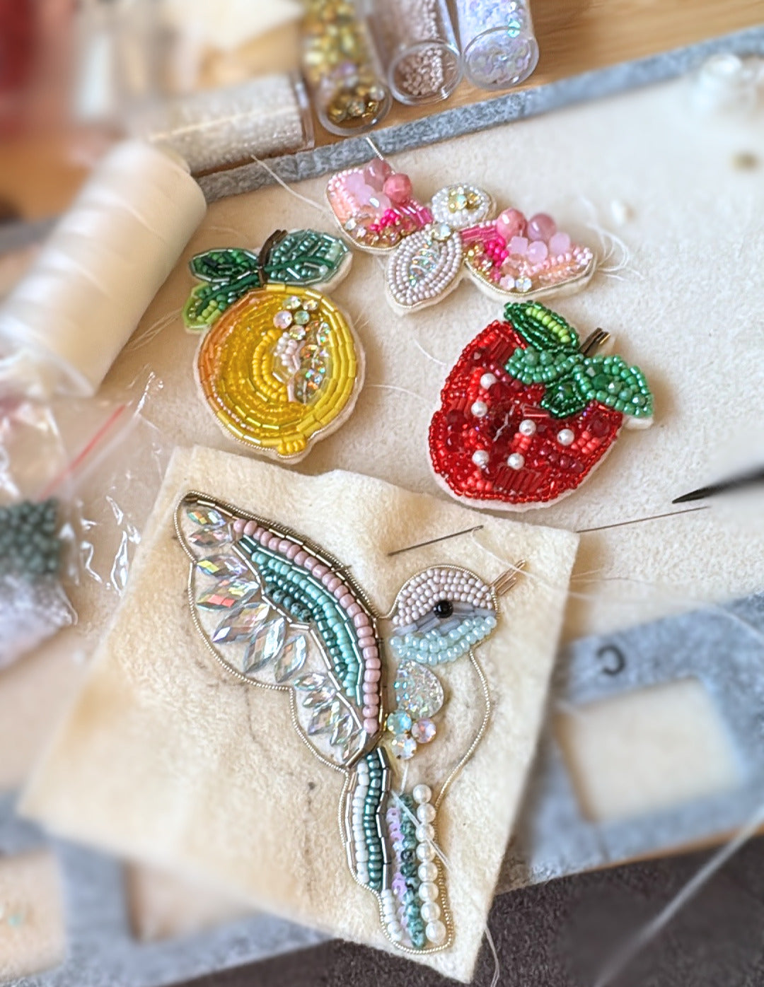 Workshop - Perlebroderi 6. juni 2026 (digital billet)