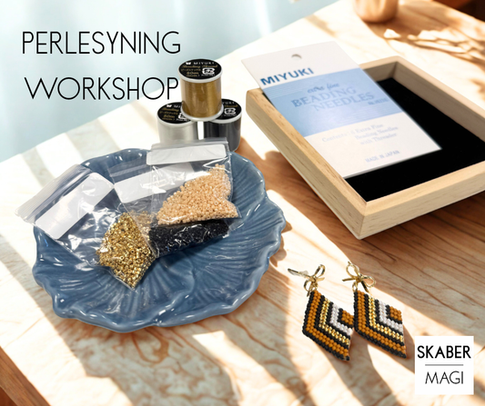 Workshop - Perlesyning Brickstitch 31. januar 2026 (digital billet)