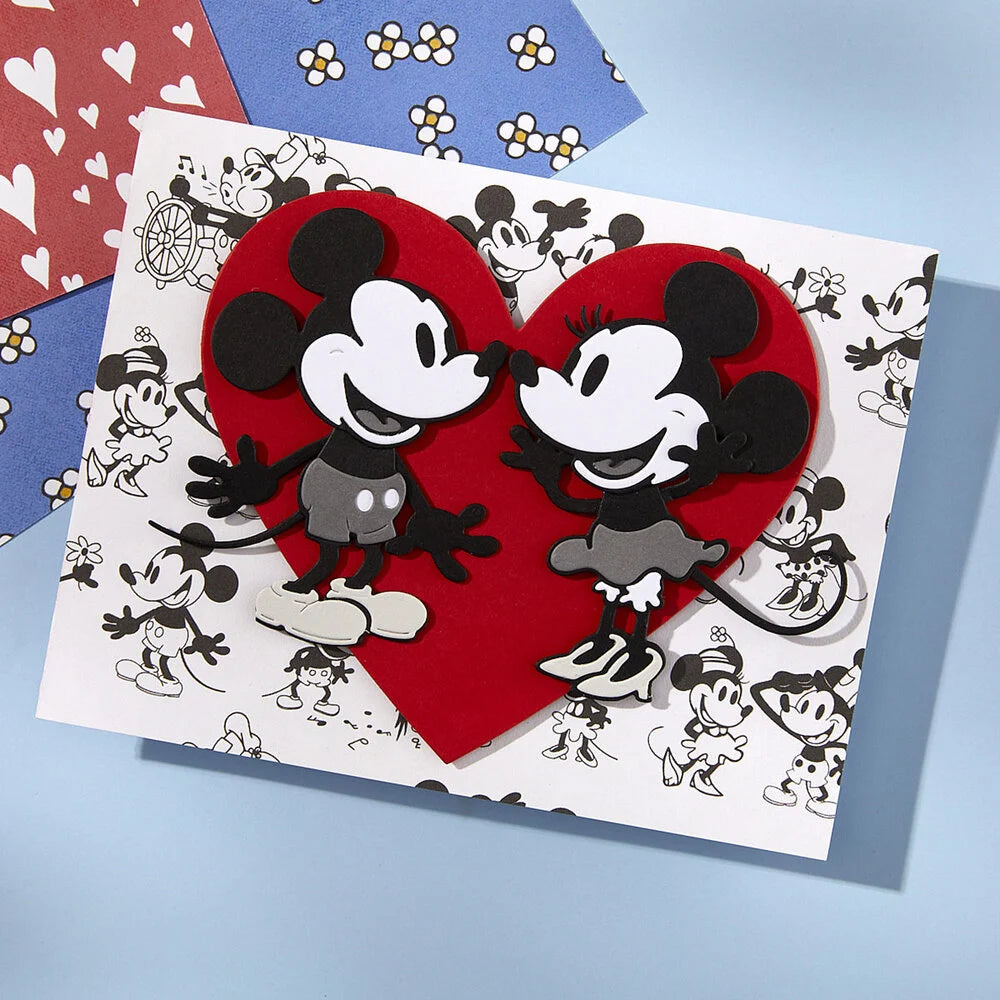 Spellbinders die  – “Classic Mouse: Steamboat Willie Duo”