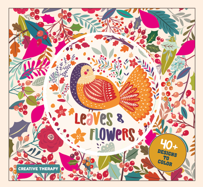 Creative Therapy - Leaves & Flowers - Malebog