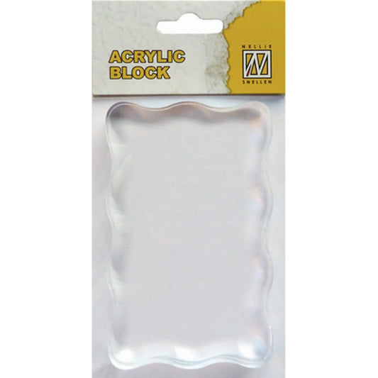 Akryl stempelklods 50x80x8mm