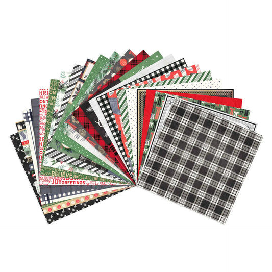 Craft Smith Peace and Joy 30x30 cm Papir Pakke (MSE7486)