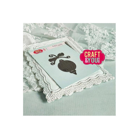 Craft & You Dies - Christmas Ball With A Bow