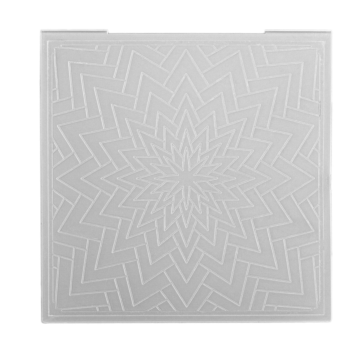 3D Embossing Folder - Stjernemønster