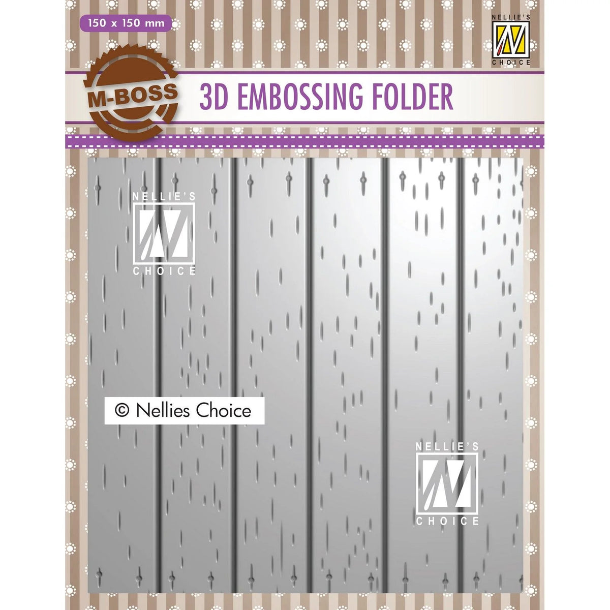 3D Embossing Folder - Metal Pattern