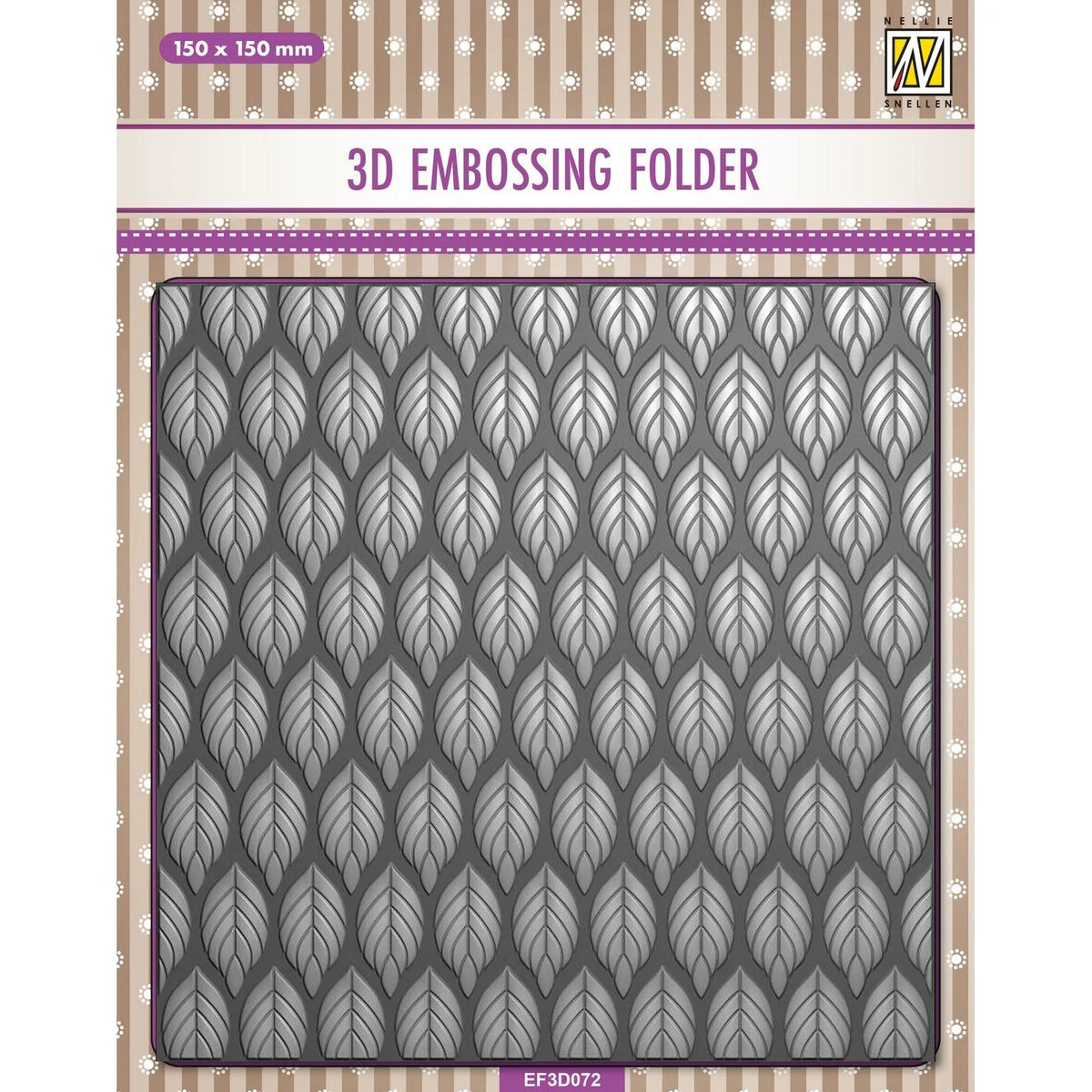3D Embossing Folder - Blade