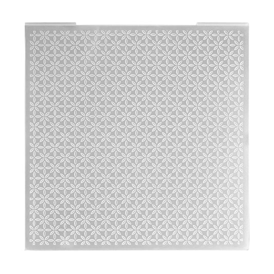 3D Embossing Folder - Blomstermønster