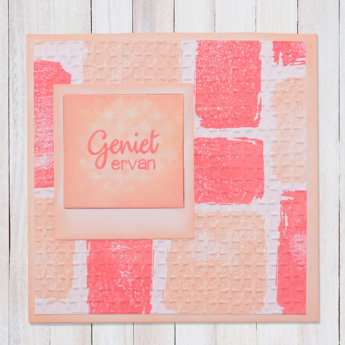 3D Embossing Folder - Plusmønster