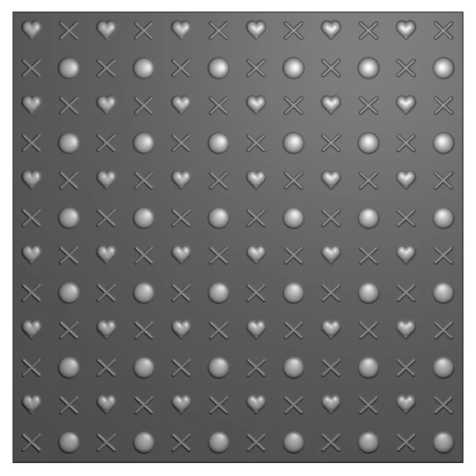 3D Embossing Folder - Hugs & Kisses