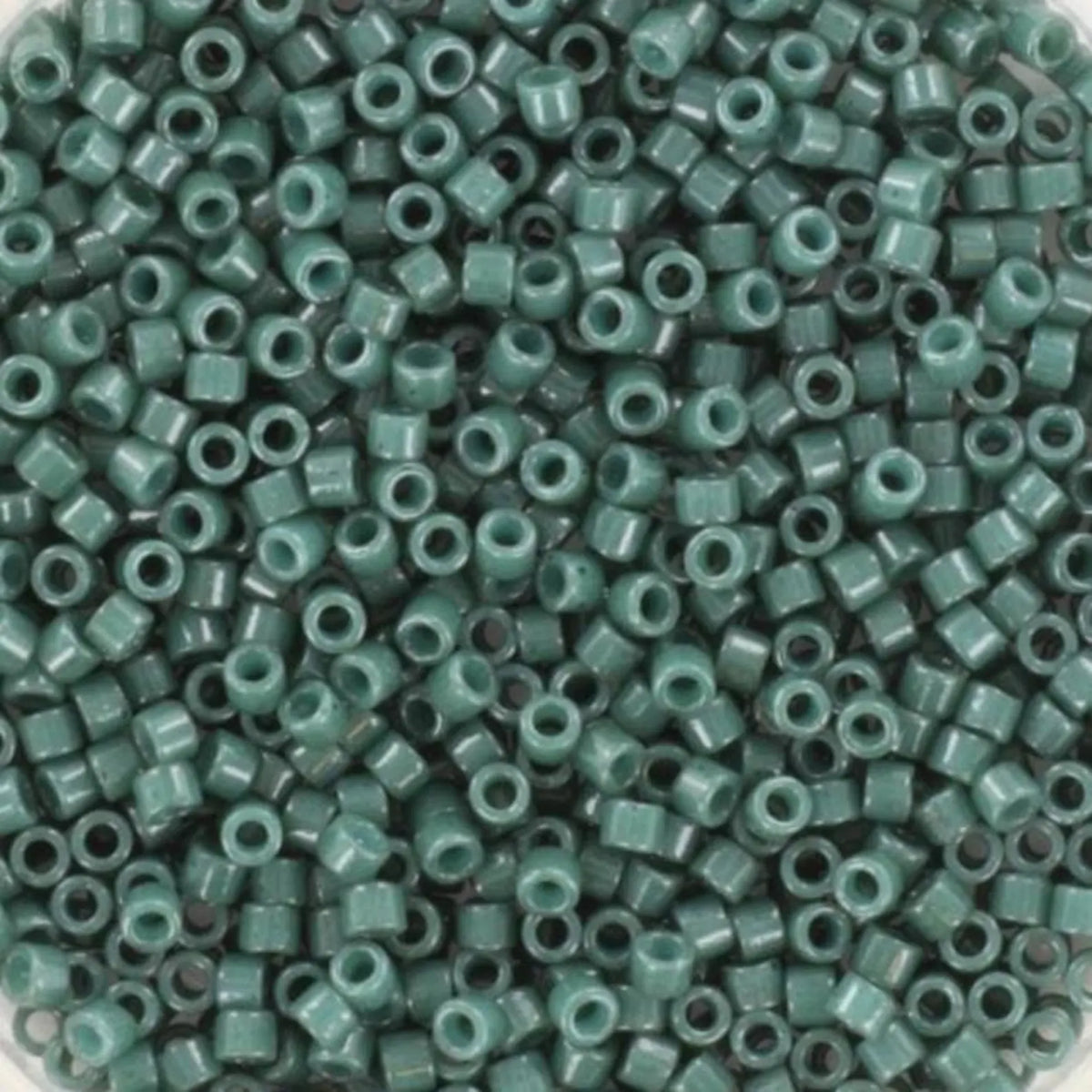 Miyuki Delica 11/0 DB2358 - Opaque Dyed Evergreen