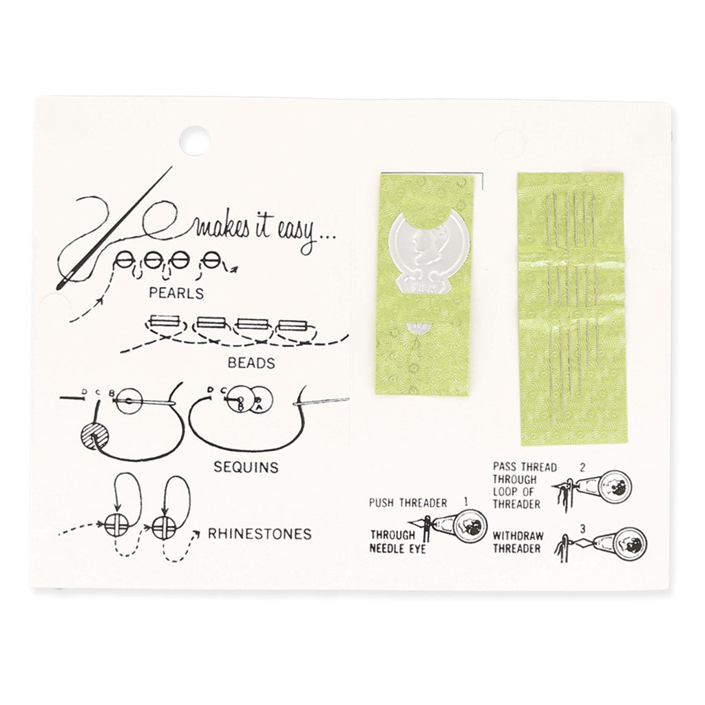 Miyuki synåle, pakke med 6 stk ekstra fine