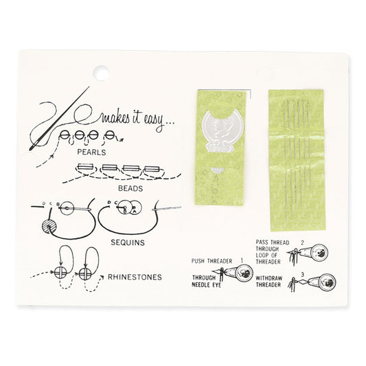 Miyuki synåle, pakke med 6 stk ekstra fine