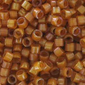 Miyuki Delica 11/0 DB0272 - Goldenrod Lined Topaz AB