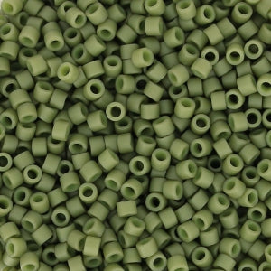 Miyuki Delica 11/0 DB0391 - Matte opaque olive
