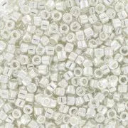 Miyuki Delica 11/0 DB0551 - Bright Sterling Silver Plated