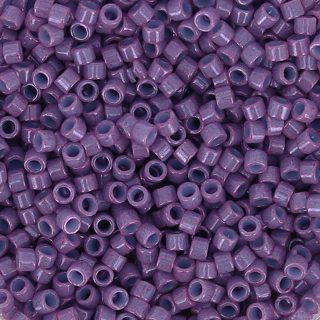 Miyuki Delica 11/0 DB0660 - Dyed Opaque Dark Orchid