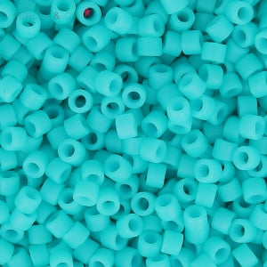 Miyuki Delica 11/0 DB0793 - Opaque Turquoise Green Dyed Semi Mat