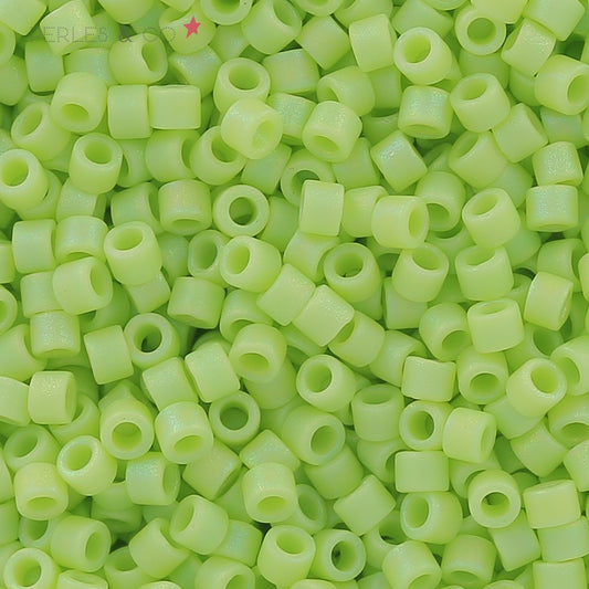 Miyuki Delica 11/0 DB0876 - Mat Opaque Chartreuse AB