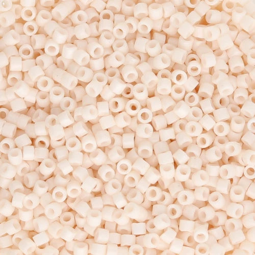 Miyuki Delica 11/0 DB1490 - Opaque Bisque White