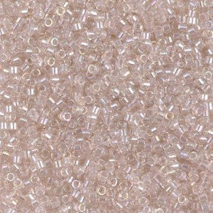 Miyuki Delica 11/0 DB1674 - Pearl Lined Light Transparent Pink AB