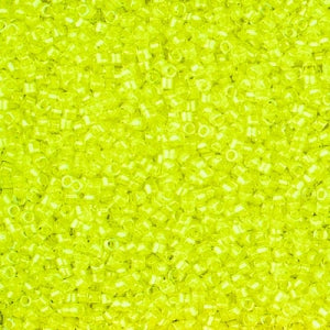 Miyuki Delica 11/0 DB2031 - Luminous Lime Aid