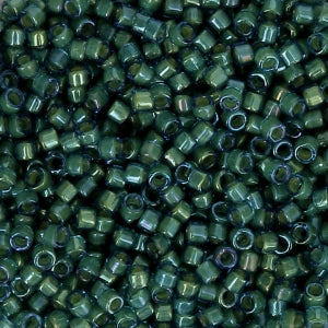 Miyuki Delica 11/0 DB2381 - Inside Dyed color - Fancy Spruce