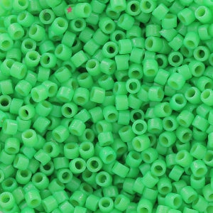 Miyuki Delica 11/0 DB2126 - Opaque Fiji Green