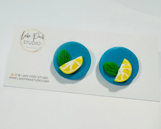 Azur ørestikkere med citron