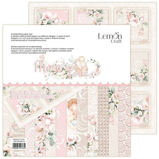 Lemon Craft Mum's Love 30x30 cm Papir pakke