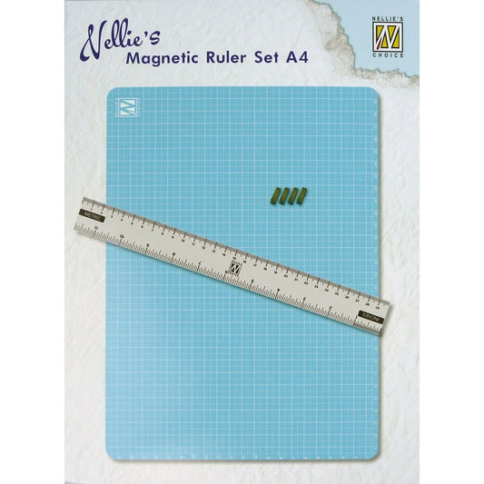 Magnetisk linealsæt A4