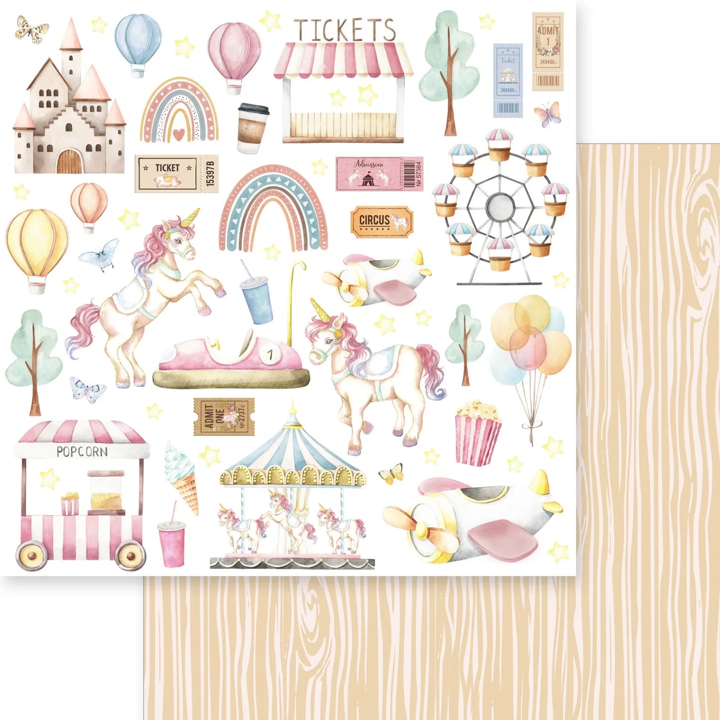 Memory Place Enjoy The Ride 30.5 x 30.5cm Papir pakke