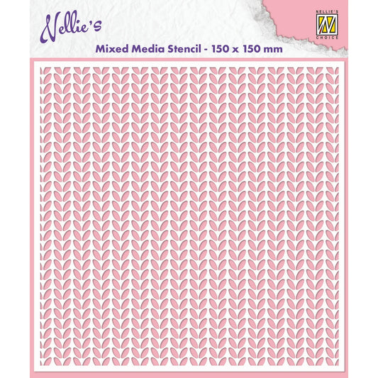 Mixed Media Stencil – Strik