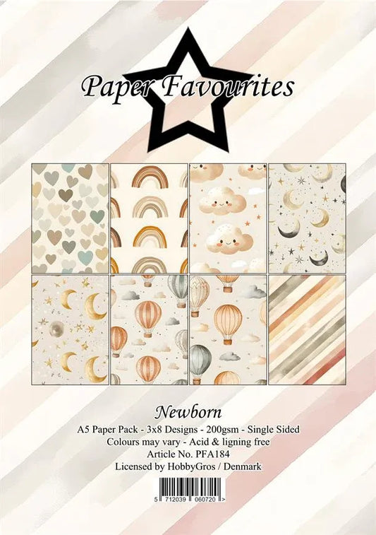 Paper Favourites Paper Pack "Newborn" A5